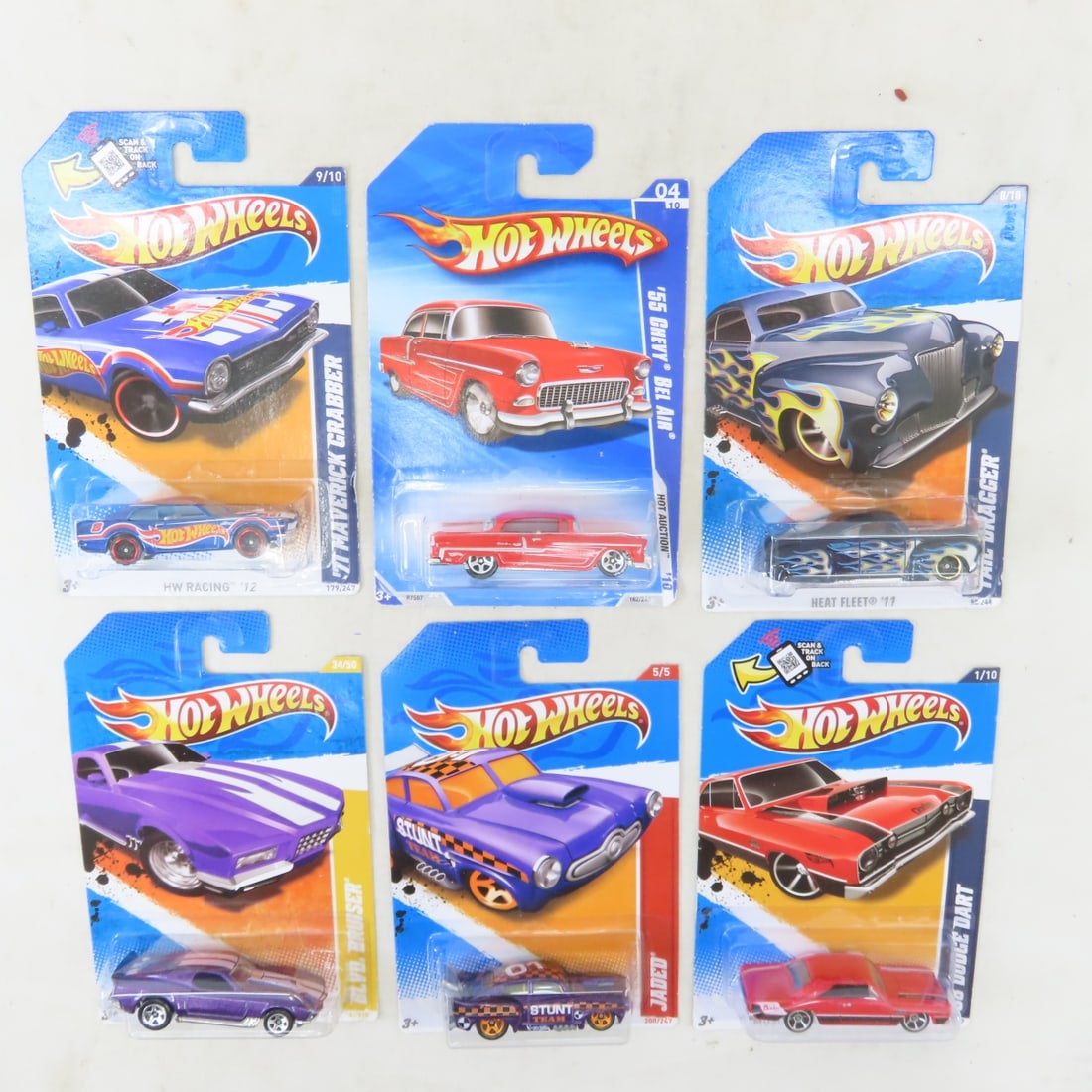 50 1990s & 2000s Hot Wheels Diecast Cars on cards - 8