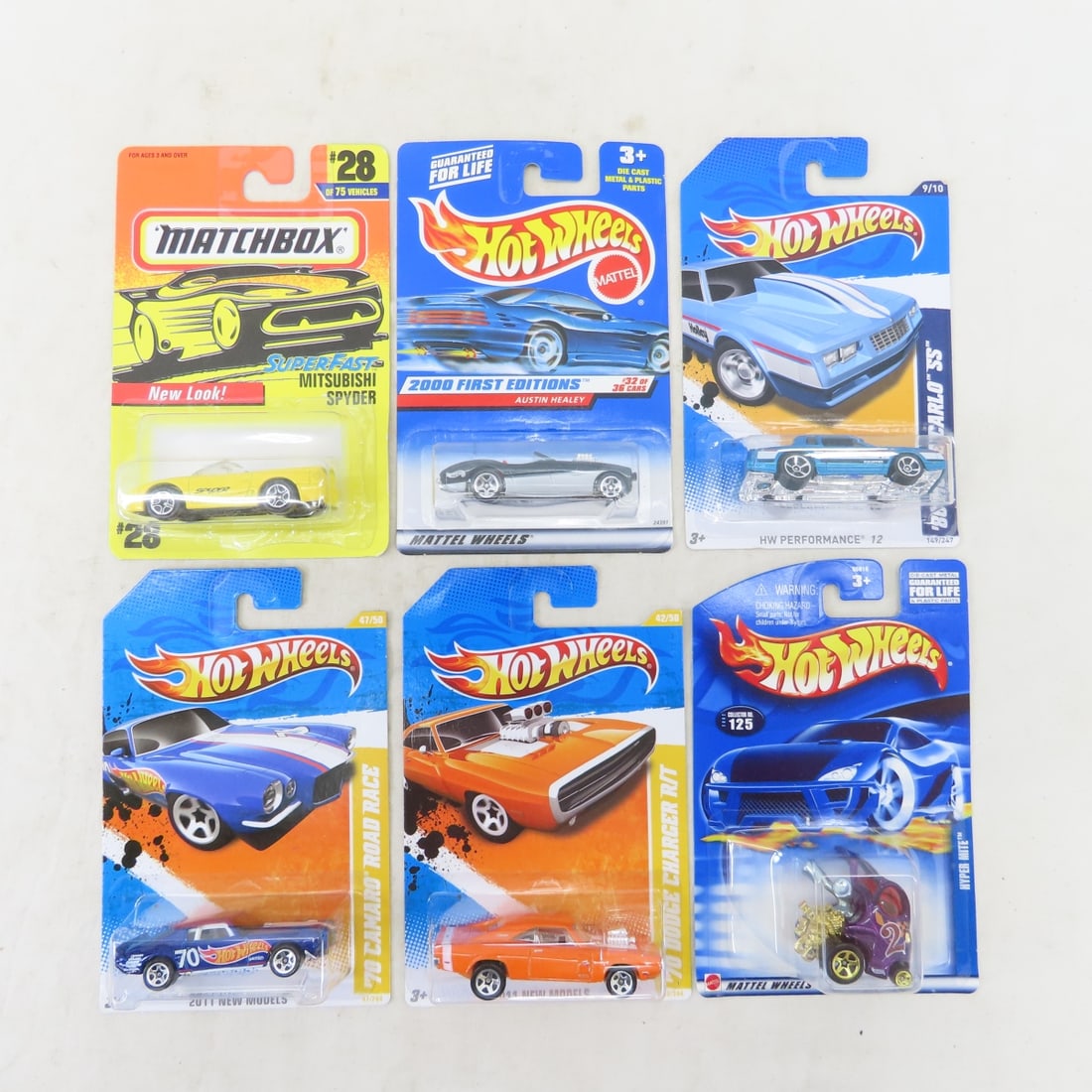 50 1990s & 2000s Hot Wheels Diecast Cars on cards - 3