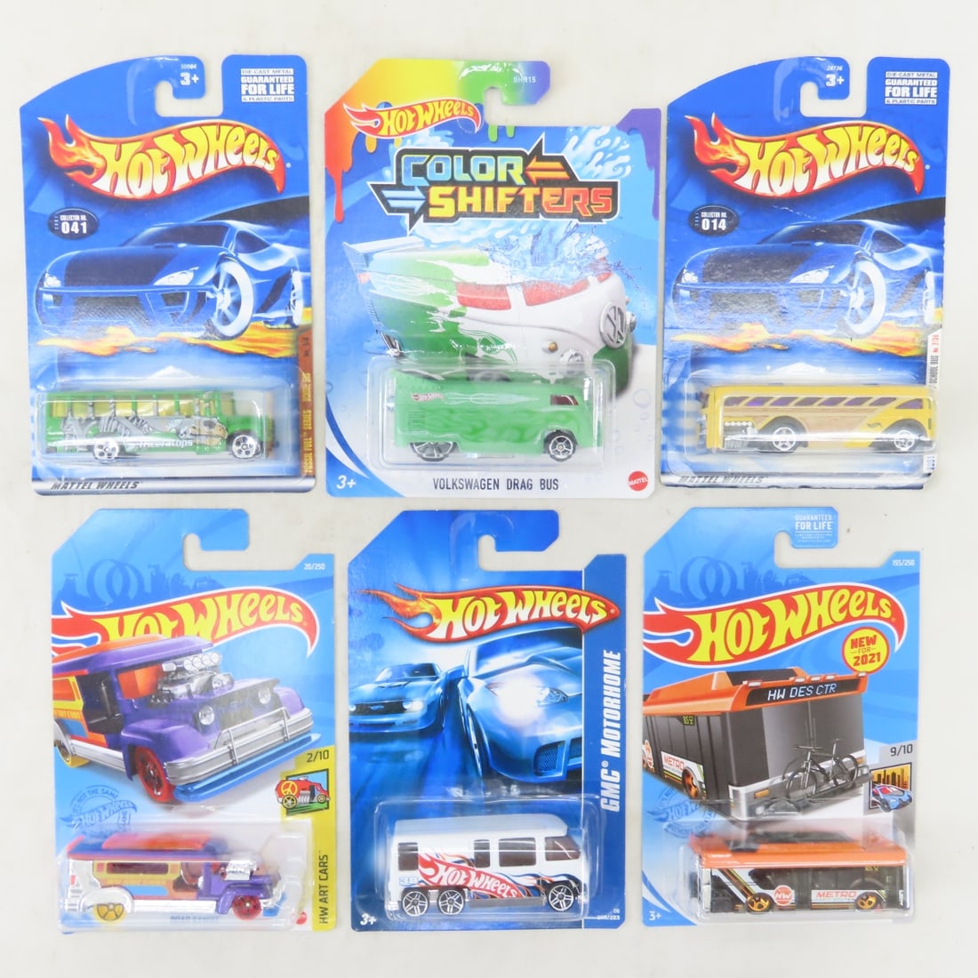 50 1990s & 2000s Hot Wheels Diecast Cars on cards - 6