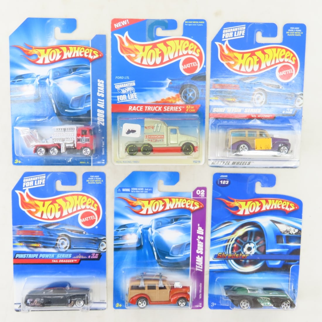 50 1990s & 2000s Hot Wheels Diecast Cars on cards - 8