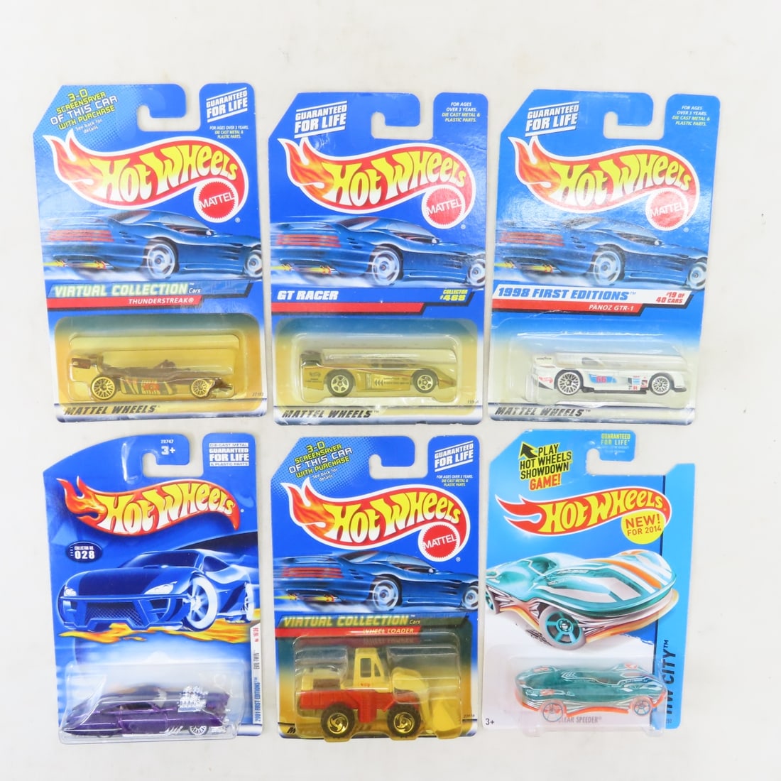 50 1990s & 2000s Hot Wheels Diecast Cars on cards - 9