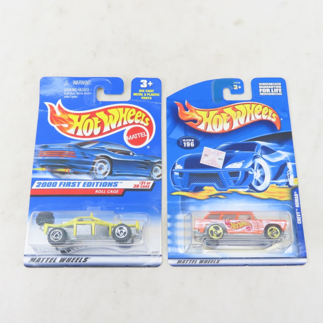 50 1990s & 2000s Hot Wheels Diecast Cars on cards - 10