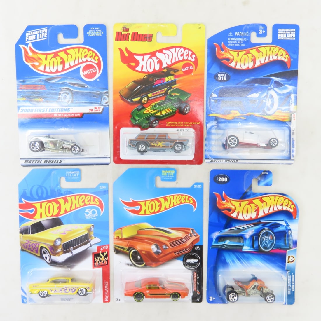 50 1990s & 2000s Hot Wheels Diecast Cars on cards - 8