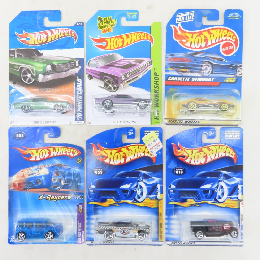 50 1990s & 2000s Hot Wheels Diecast Cars on cards - 4