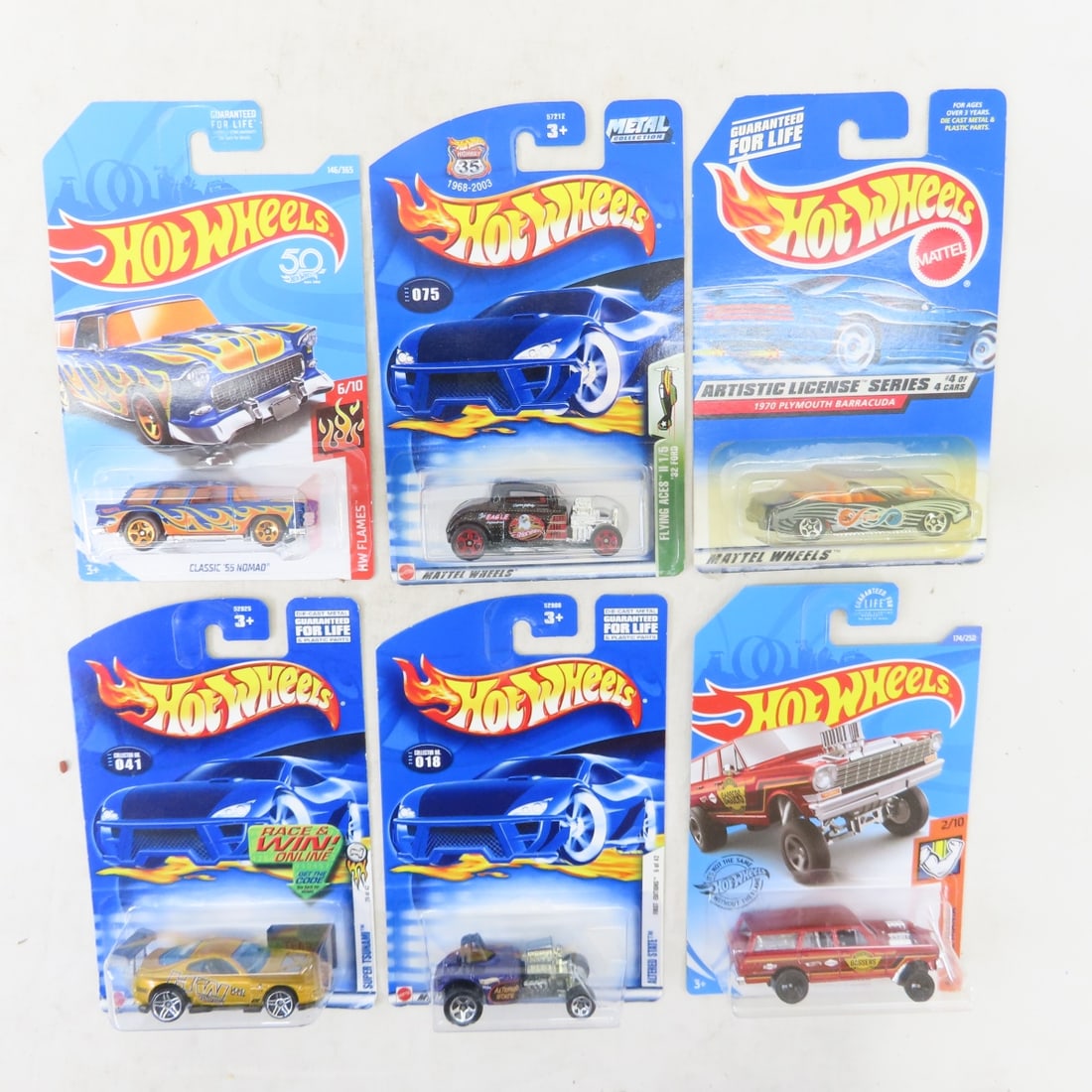50 1990s & 2000s Hot Wheels Diecast Cars on cards - 8