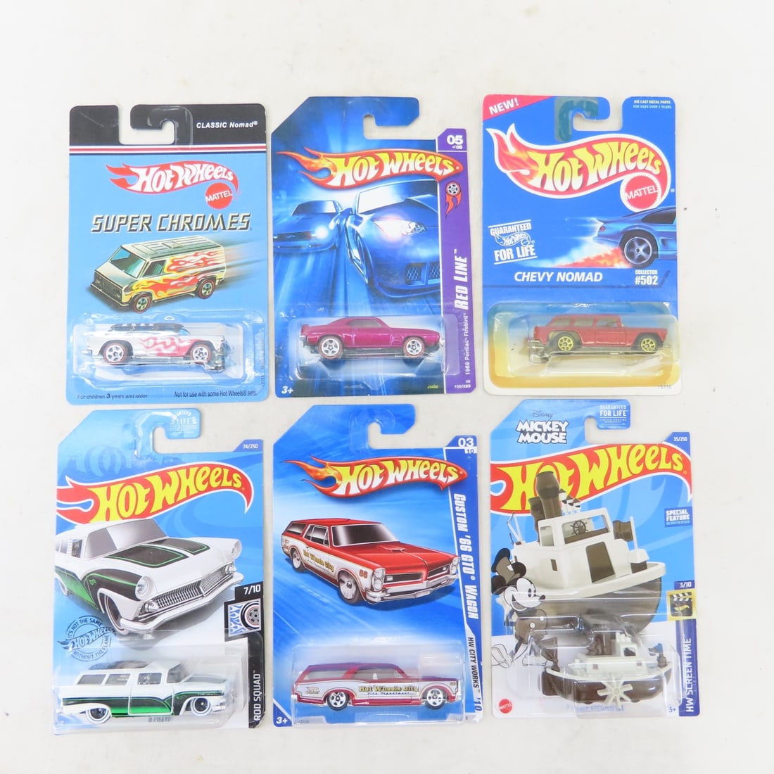 50 1990s & 2000s Hot Wheels Diecast Cars on cards - 9