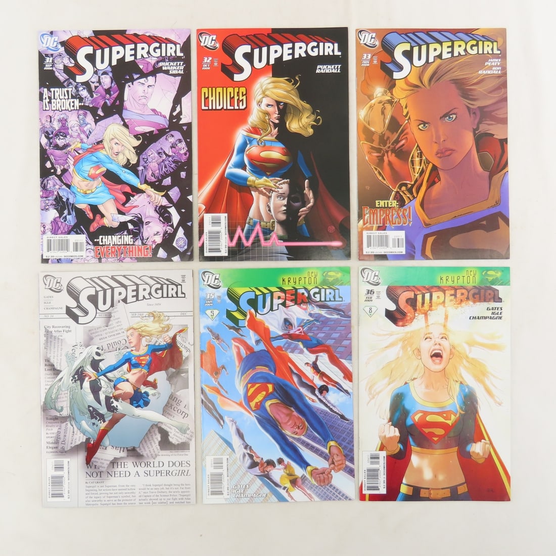 68 DC Supergirl comic books from 2005-2011 - 7