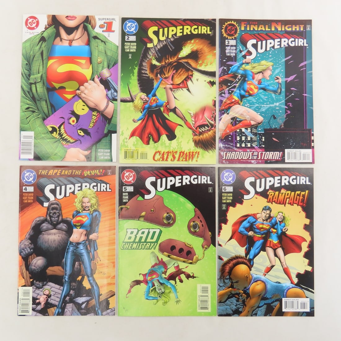 77 DC Supergirl comic books from 1996-2003 - 2