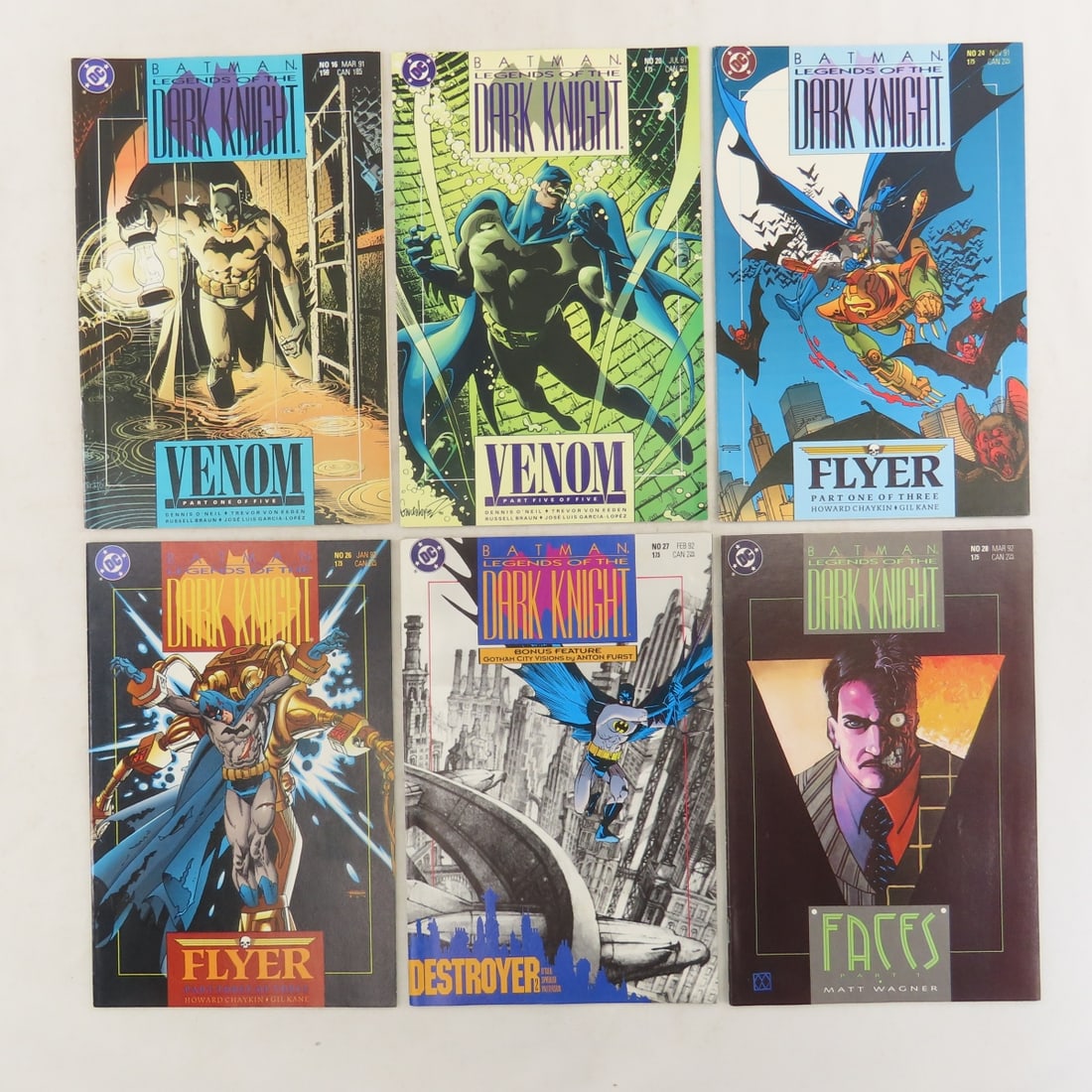 89 DC Batman comic books from 1986-1996 - 10