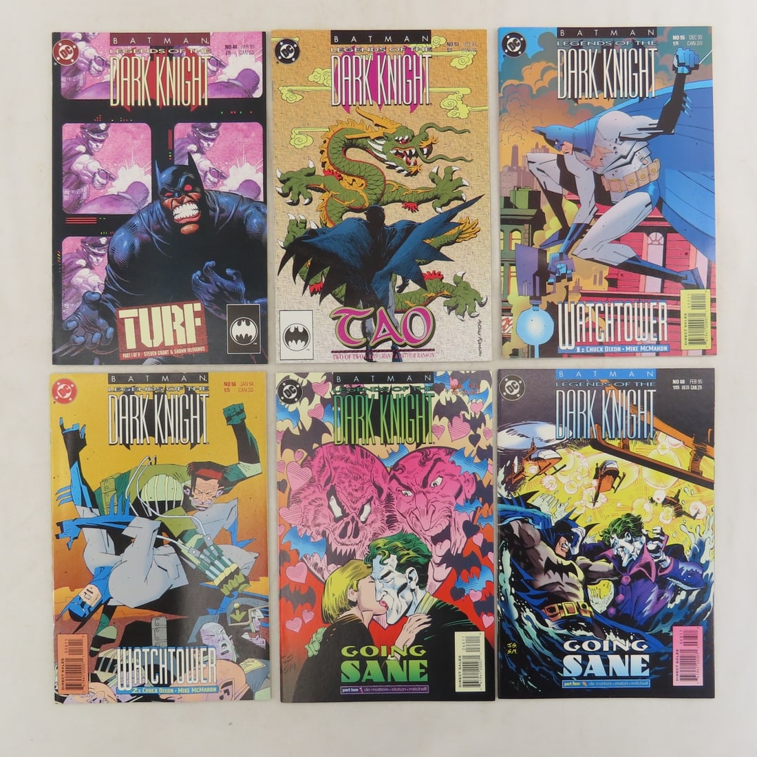 89 DC Batman comic books from 1986-1996 - 12