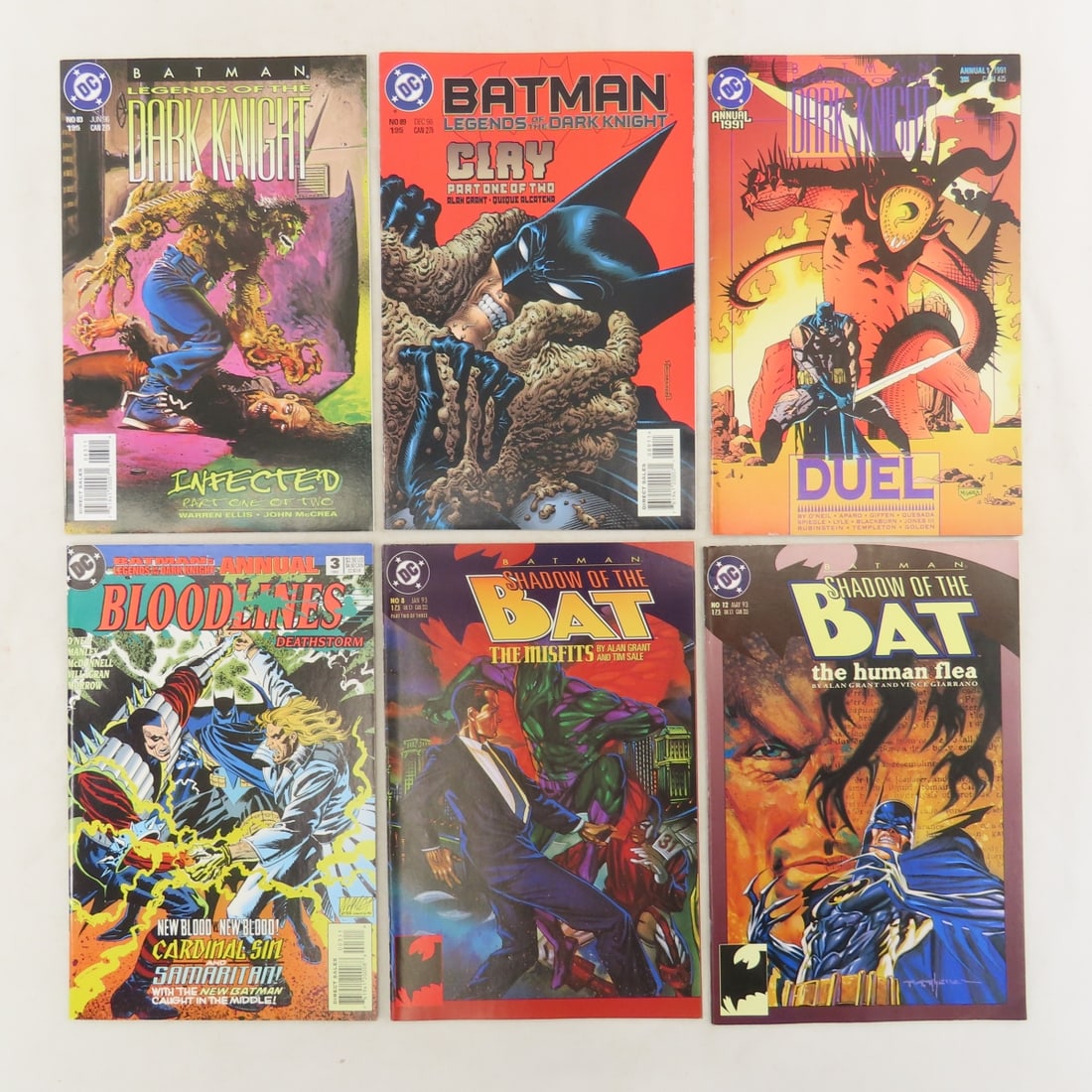 89 DC Batman comic books from 1986-1996 - 13