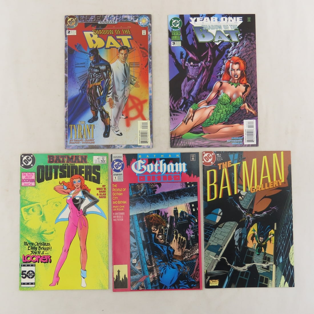 89 DC Batman comic books from 1986-1996 - 16