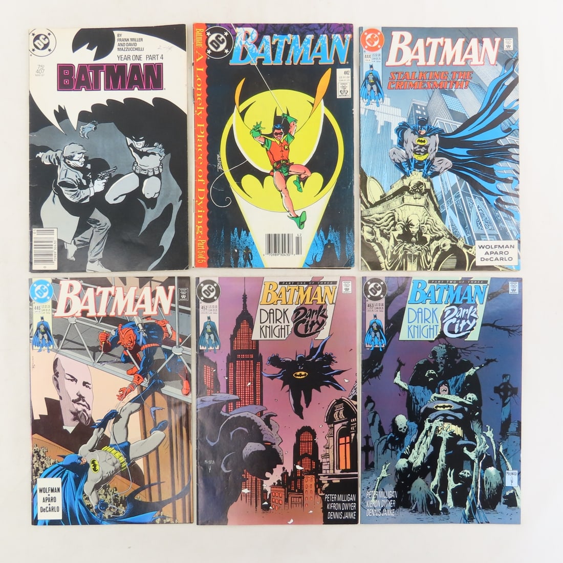 89 DC Batman comic books from 1986-1996 - 2