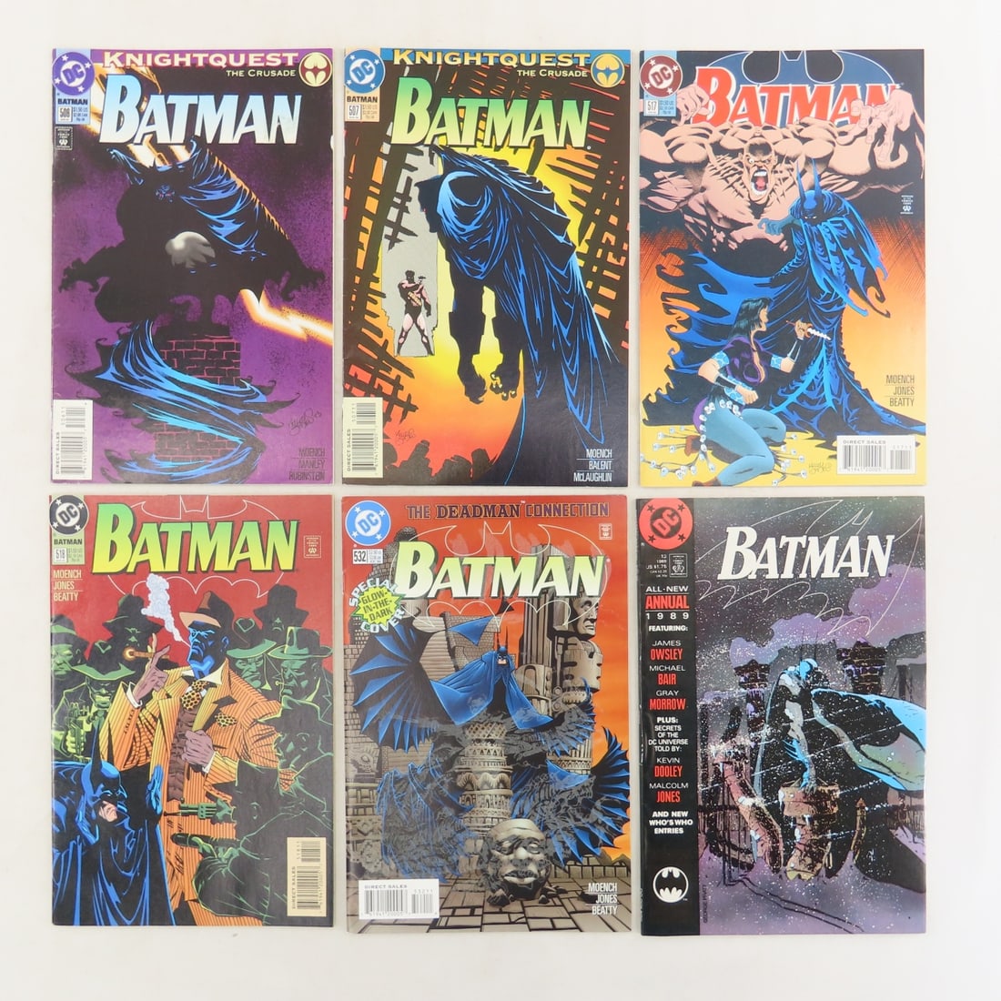 89 DC Batman comic books from 1986-1996 - 5