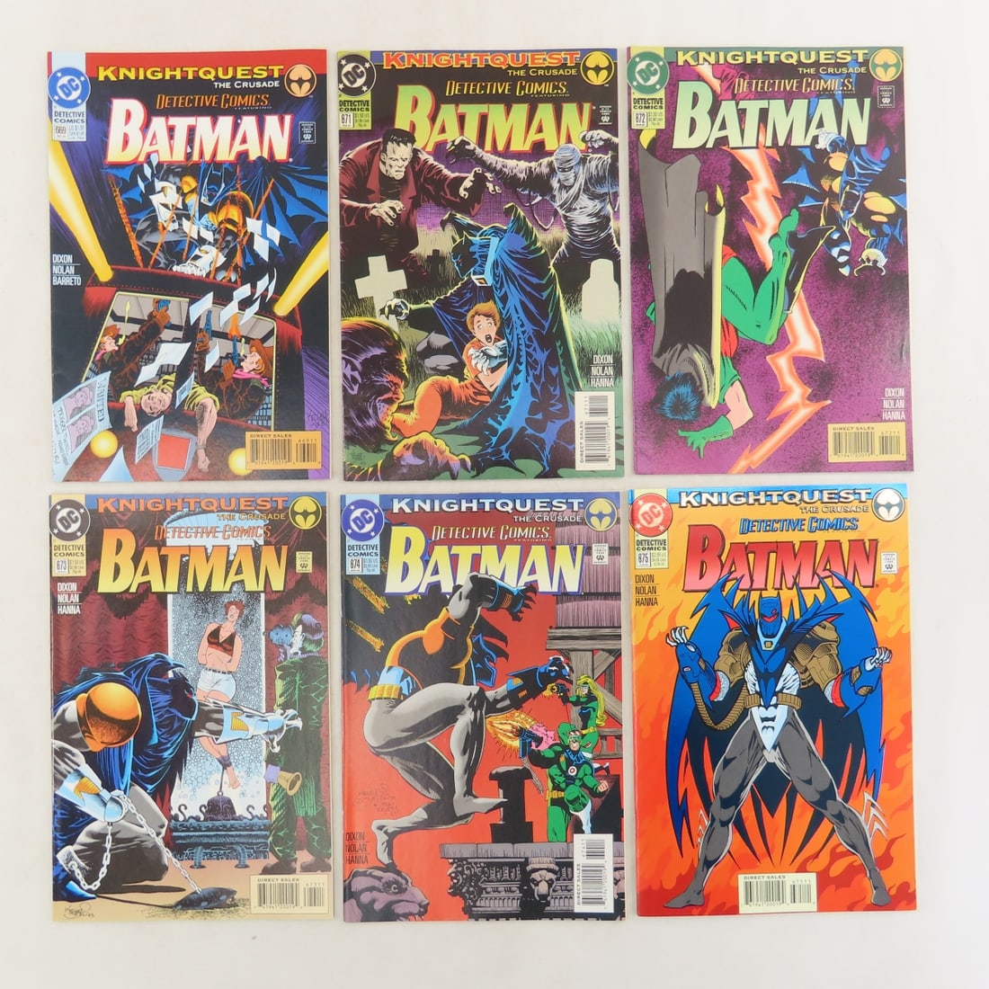 89 DC Batman comic books from 1986-1996 - 7