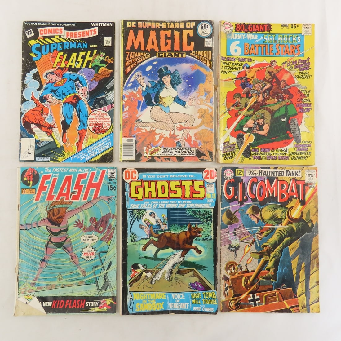 102 DC comic books from 1950-1979 - 8