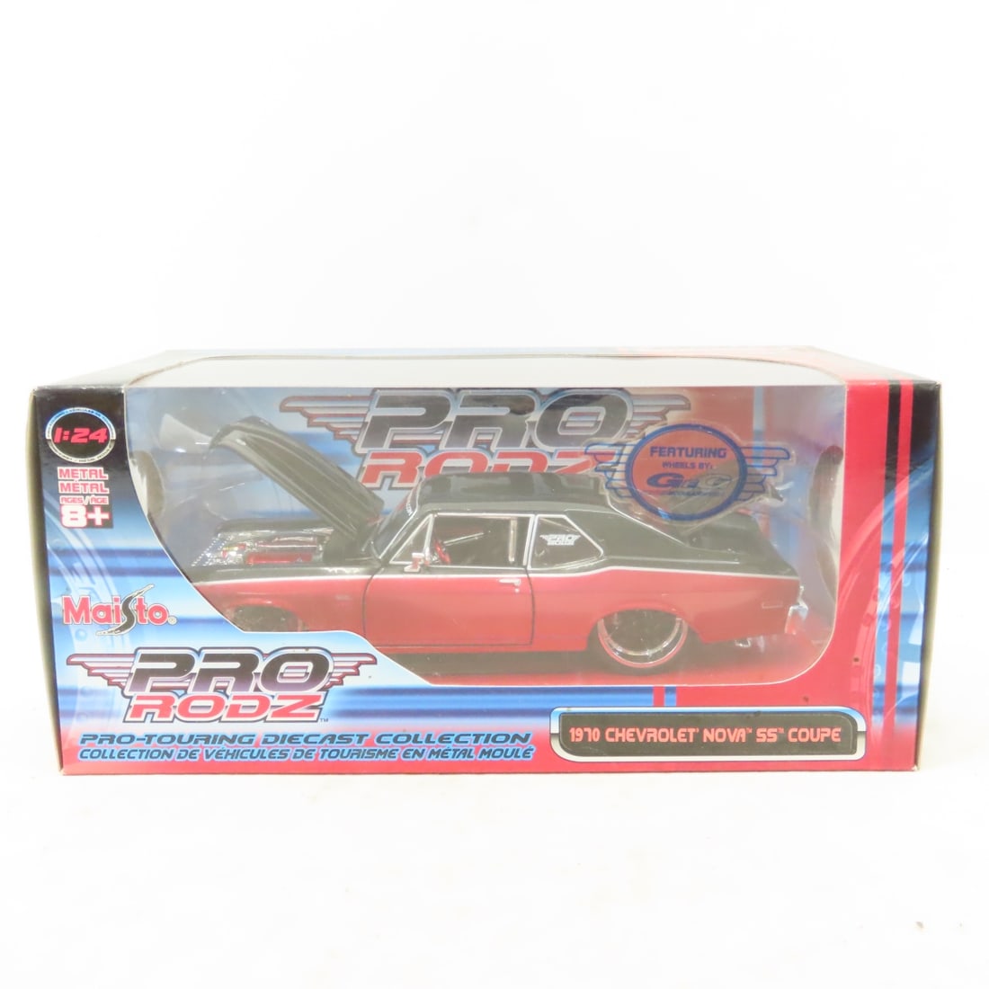 6 Pontiac & Chevrolet 1:24 Diecast in Boxes - 2