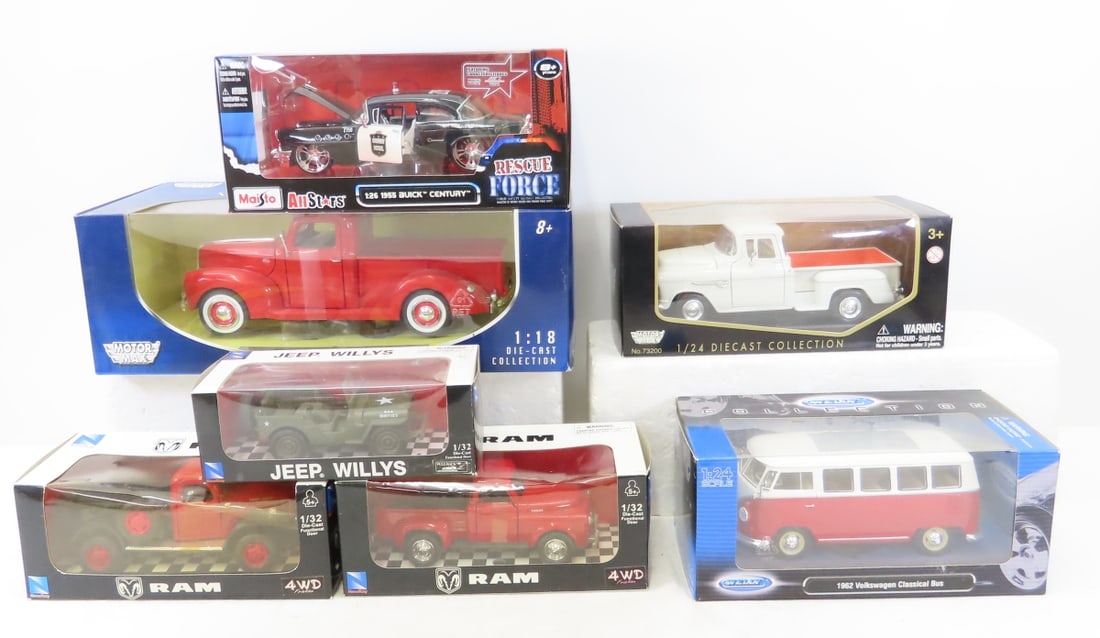 Motor Max,New Ray, Welly & Maisto Diecast in Boxes (1 of 16)