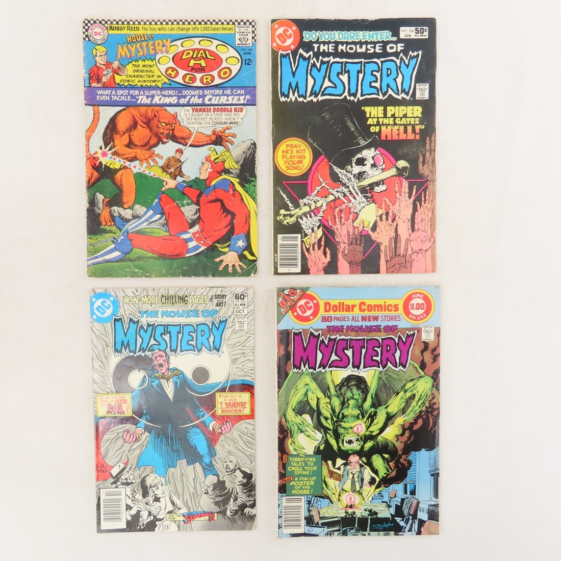 45+ DC House of Mystery Comics 12 cent and up - 2