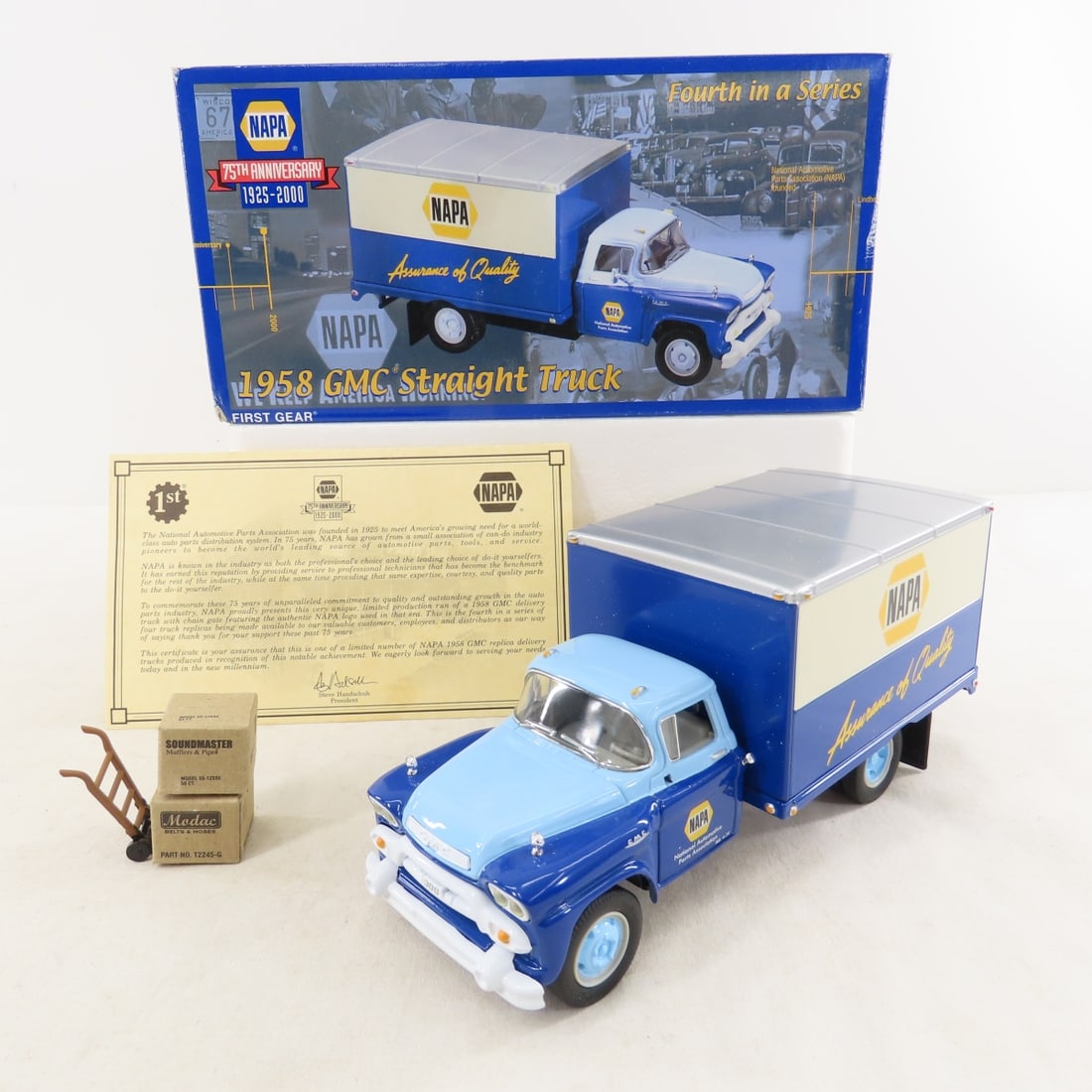1st Gear 1957 !Int'l R-190 Tanker & NAPA 1958 GMC - 2