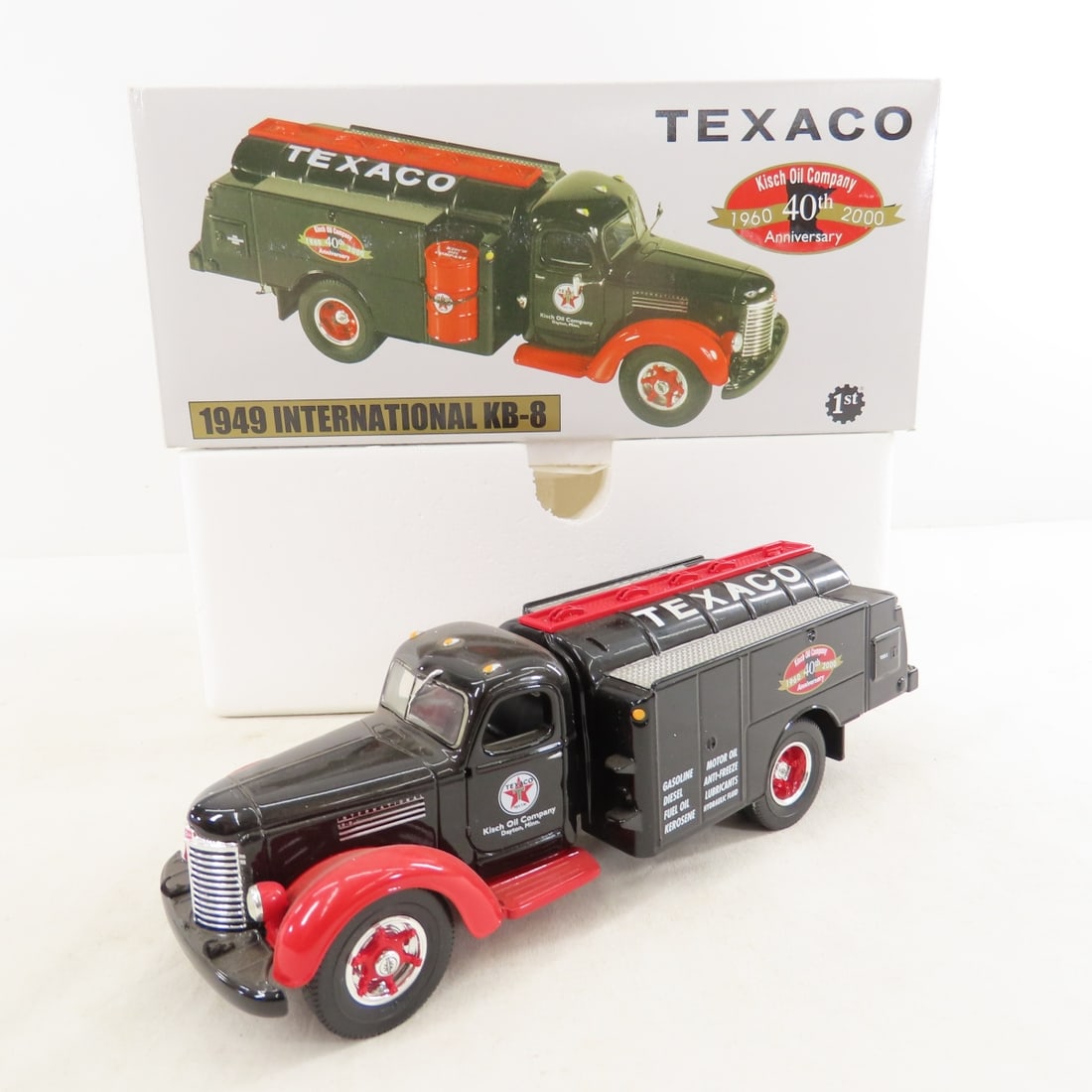 1st Gear Texaco 1949 KB-8 & 58 GMC tankers NIB - 2