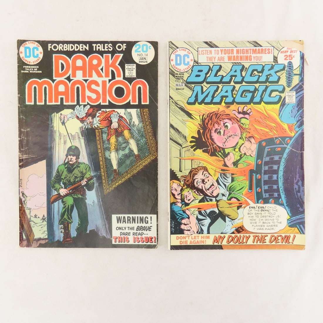 25+ Vintage DC & Marvel Horror Comics. Unexpected - 3