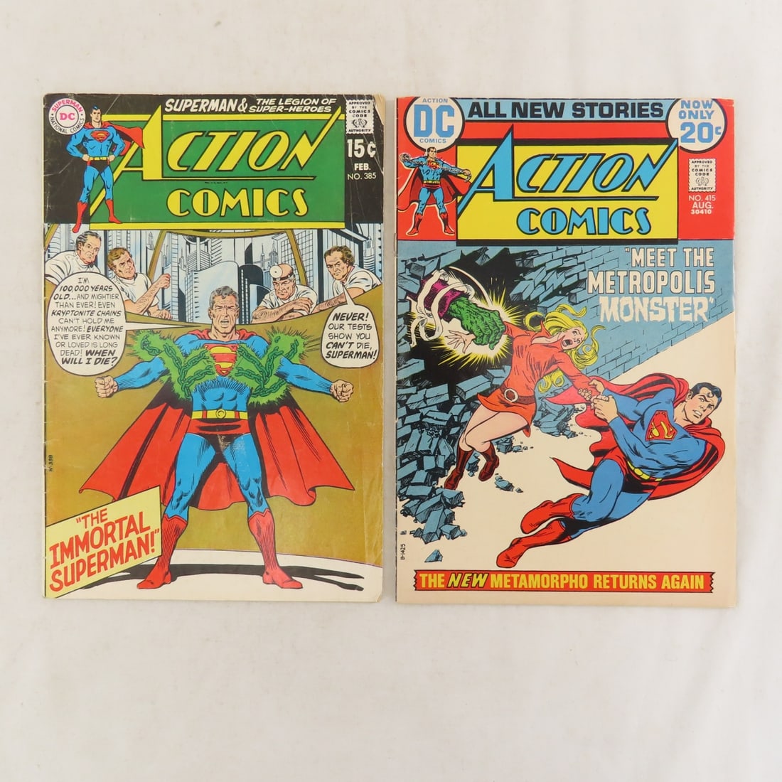 20+ Vintage Marvel & DC Comics & 1 Dell 15 cent - 6