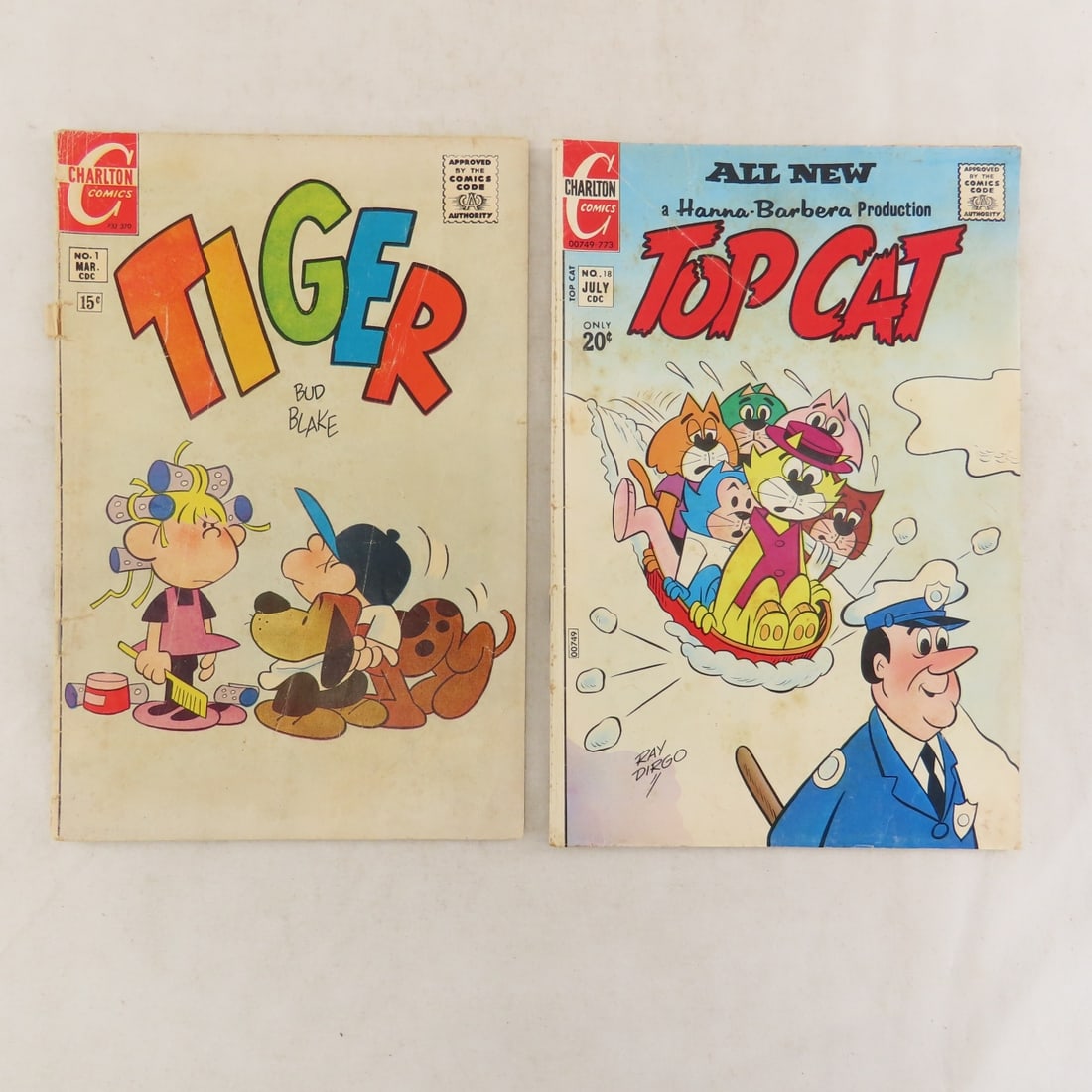 12 Vintage Dell, Charlton, DC. Marvel, misc Comics - 9