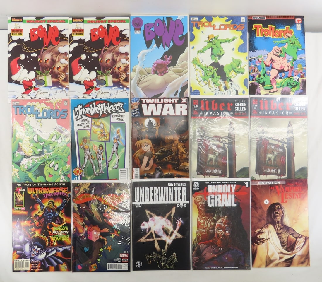 Long Box full of modern comics, many #1 Issues - 5