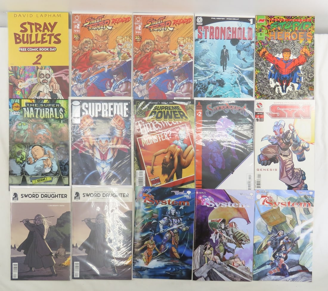 Long Box full of modern comics, many #1 Issues - 9