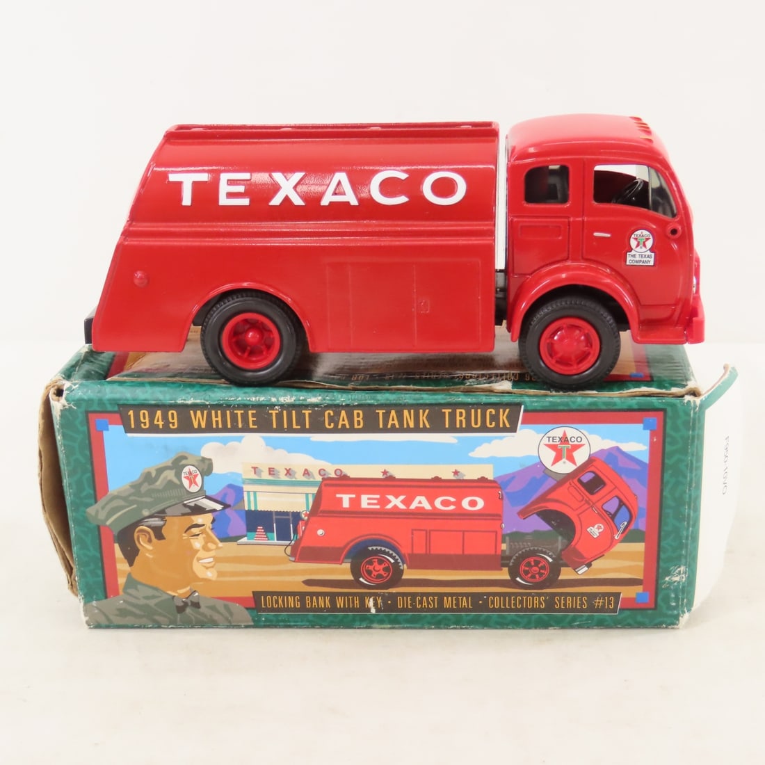 8 Diecast Truck Banks, ERTL & others, in boxes - 16