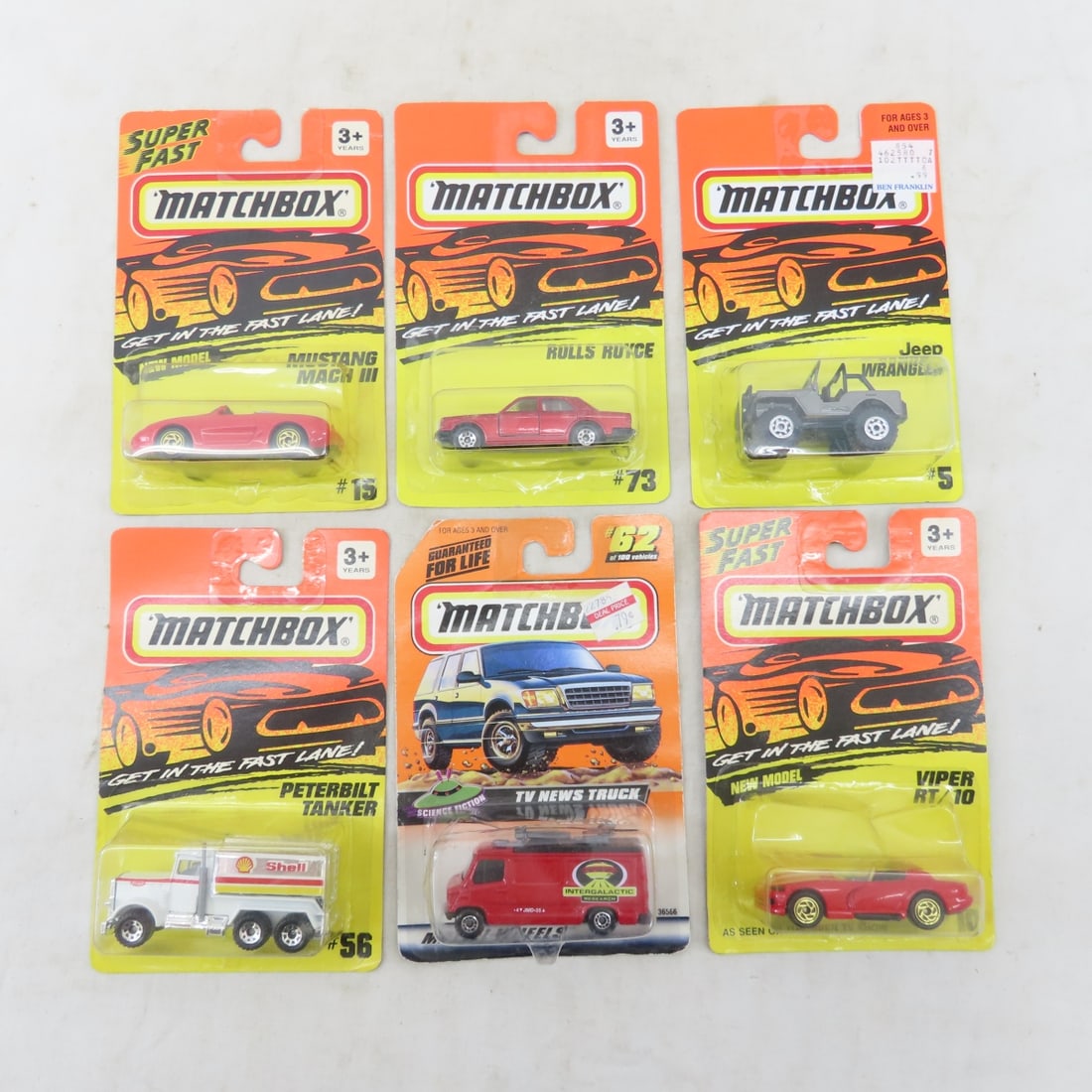 Matchbox, Tonka & Hot Wheels 1:64 in Packages - 2