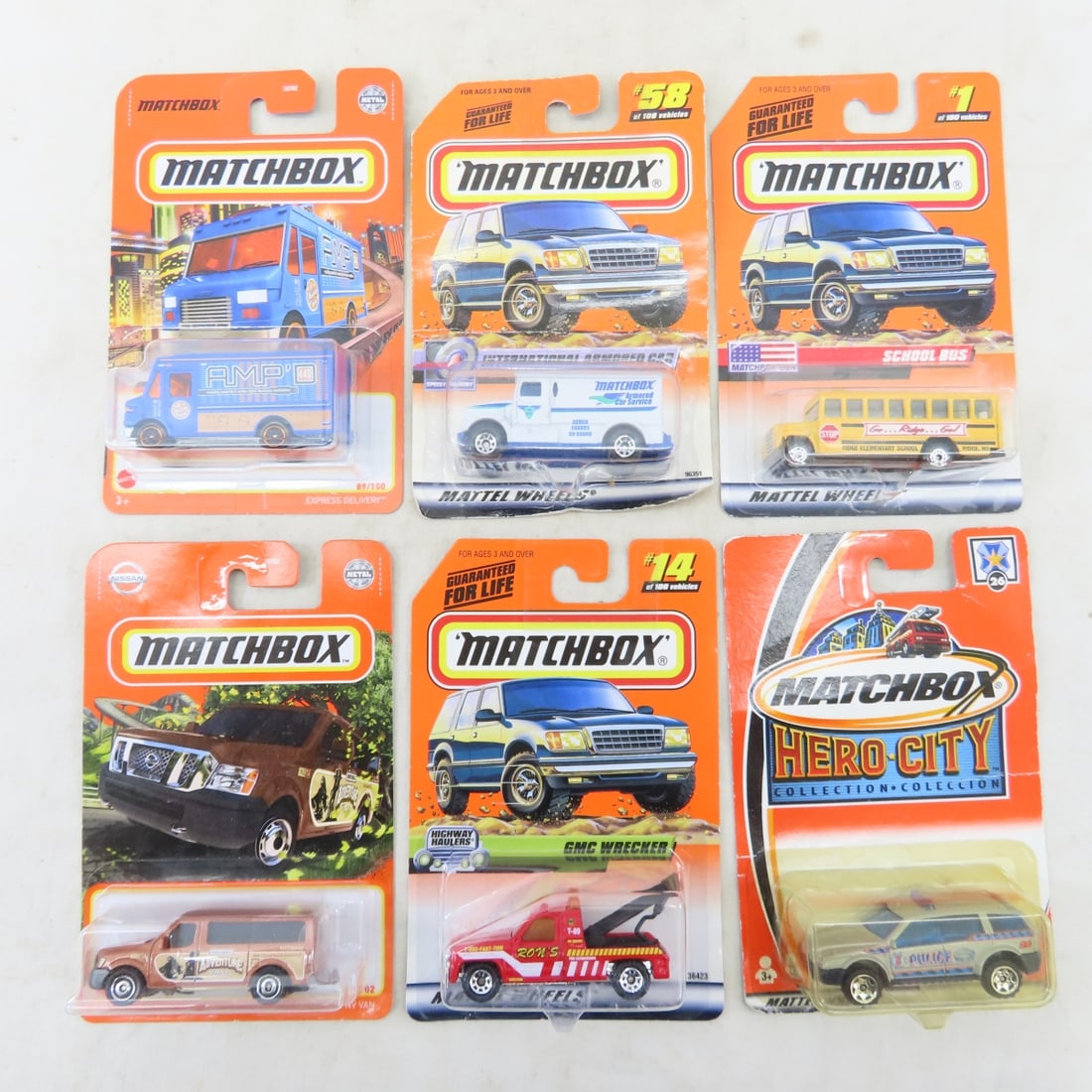 Matchbox, Tonka & Hot Wheels 1:64 in Packages - 5