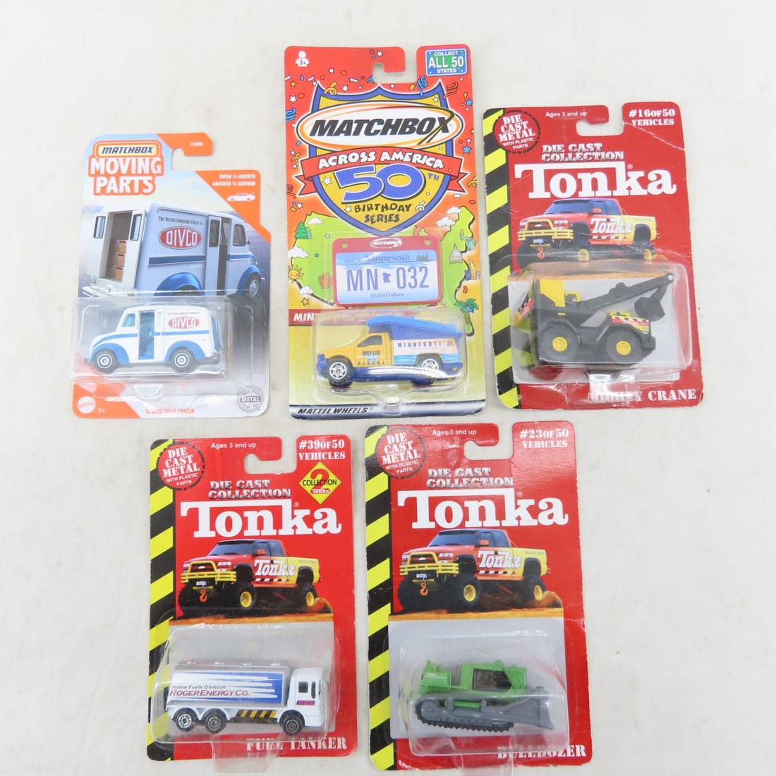 Matchbox, Tonka & Hot Wheels 1:64 in Packages - 7
