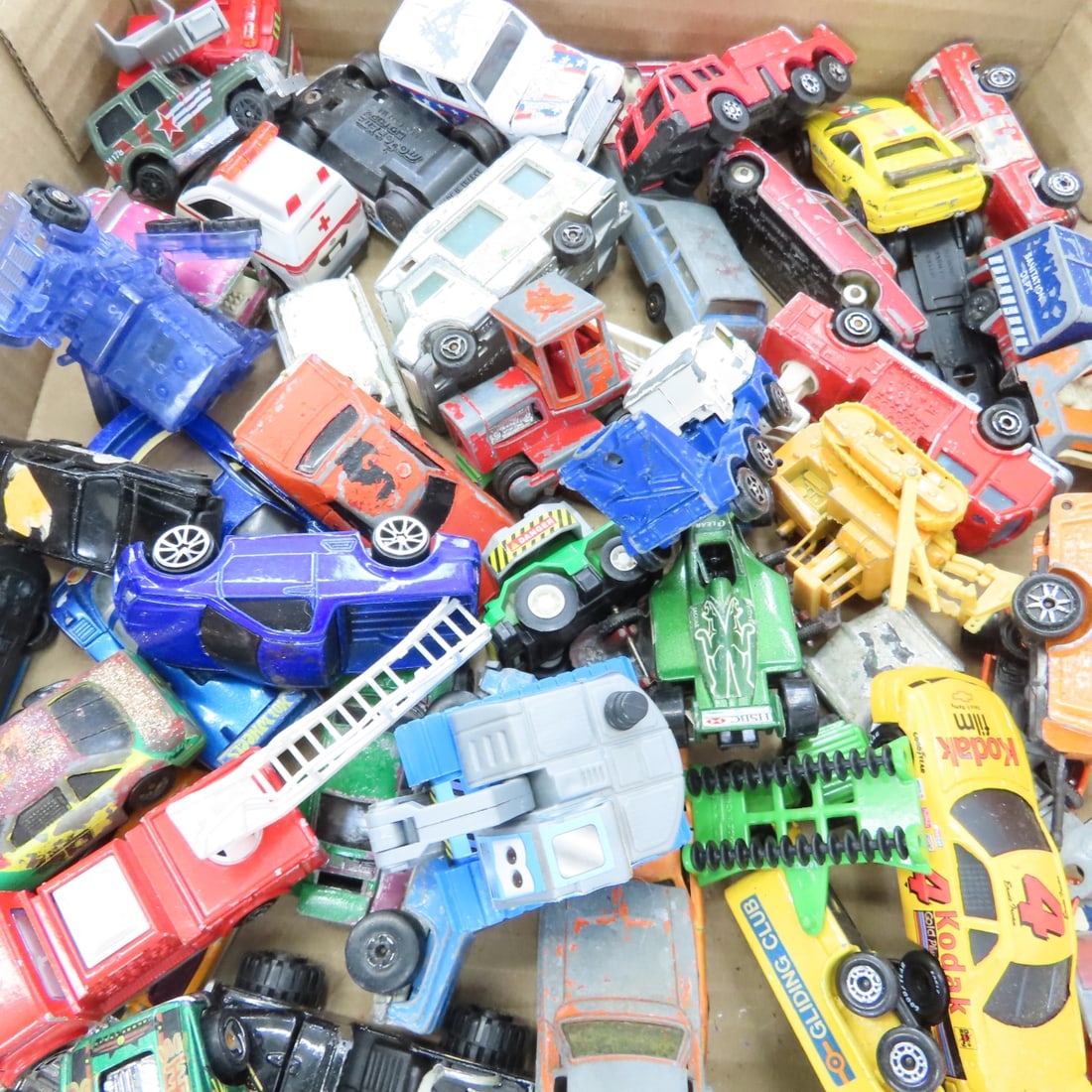 1:64 Diecast Cars, Goodyear Carrier & Stackers - 4