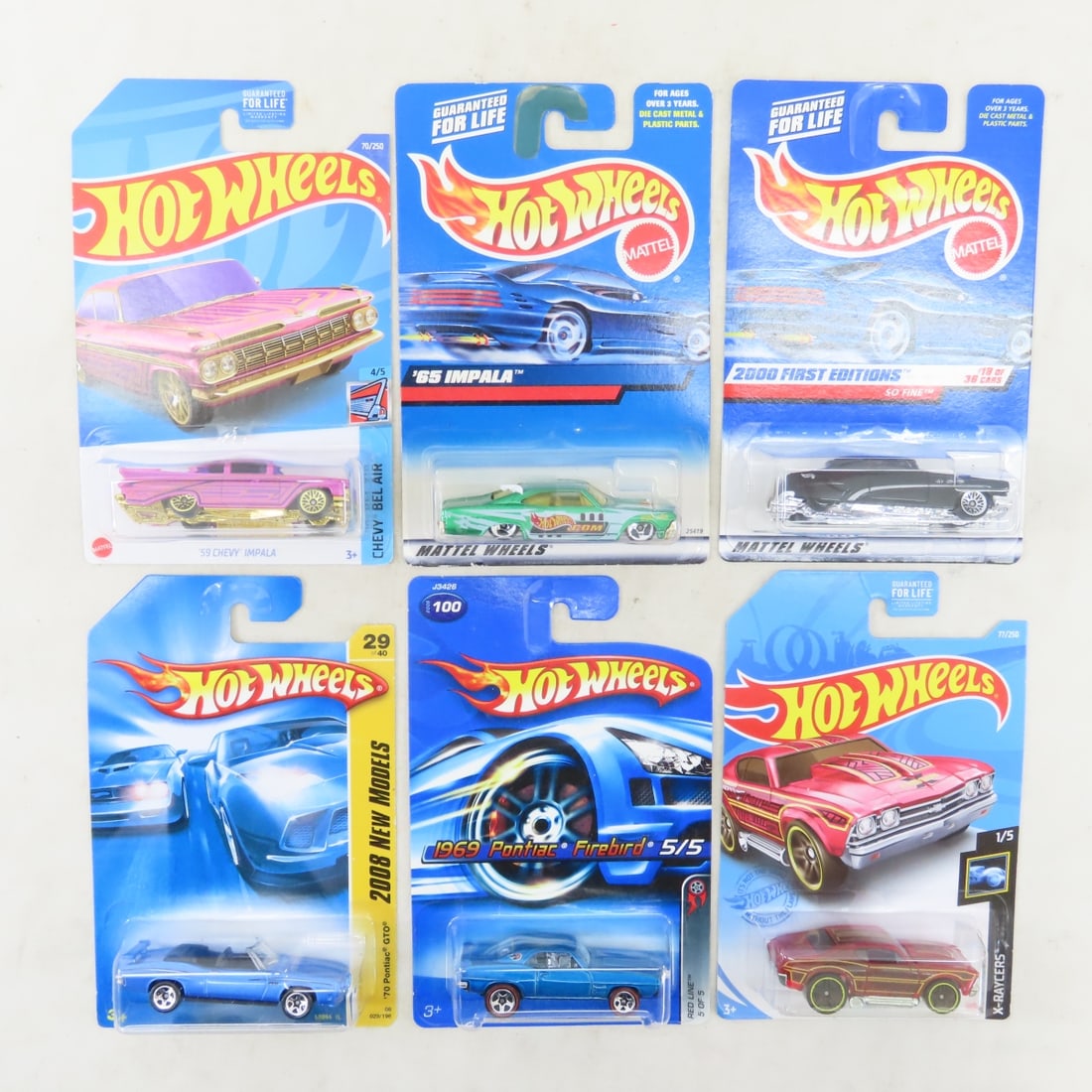 50 1990s & 2000s Hot Wheels Diecast Cars on cards - 4