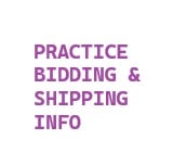 Important Info/Practice Bidding- Nothing For Sale: Important Info/Practice Bidding- Nothing For Sale - PHOTOS: Live Auctioneers only shows 20 photos maximum. All photos can be seen on bid.anewdayauctions.com or Proxibid. CONDITION: Please review all p