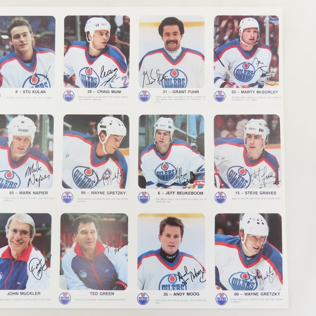 30 Uncut Oilers Hockey Old Dutch Cards- 2 Gretzky - 4