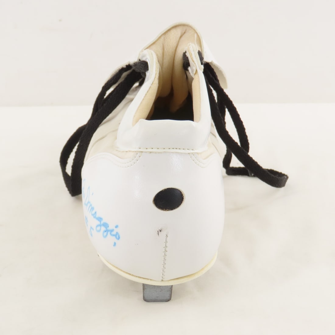 Joe DiMaggio Autographed Baseball Shoe - 8