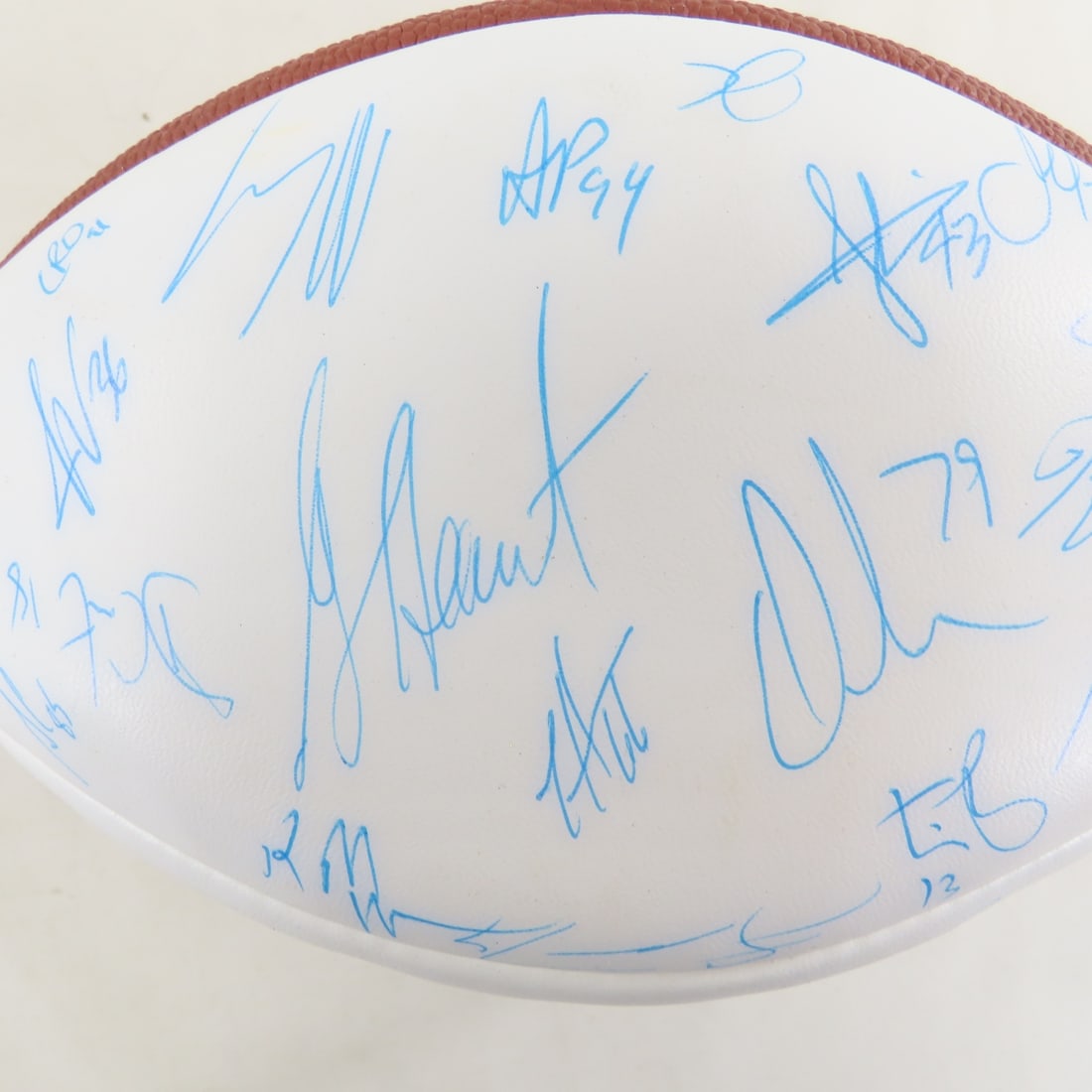 2000 SF 49er's Signed Ball- Jerry Rice & Others - 12