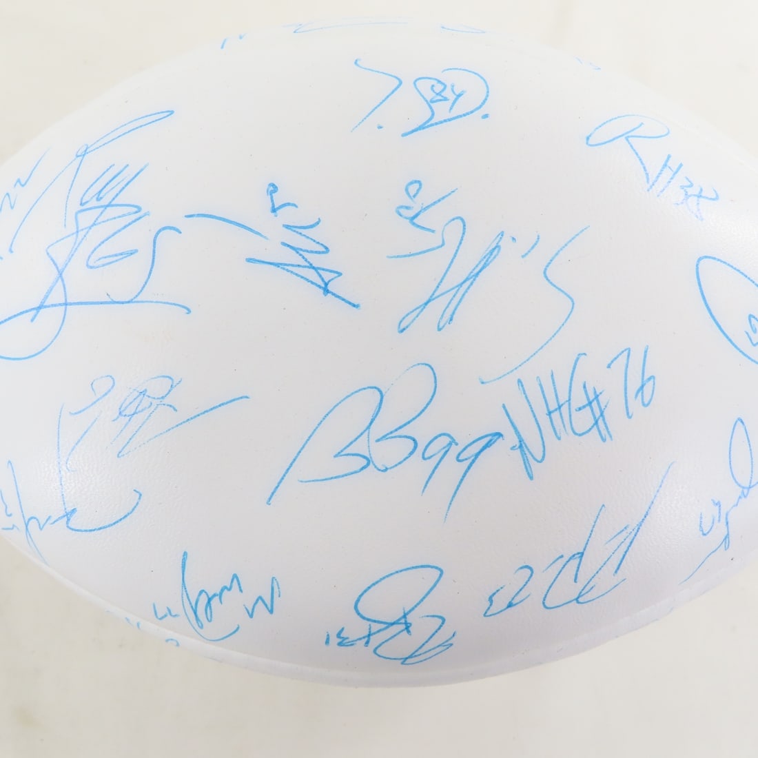 2000 SF 49er's Signed Ball- Jerry Rice & Others - 8
