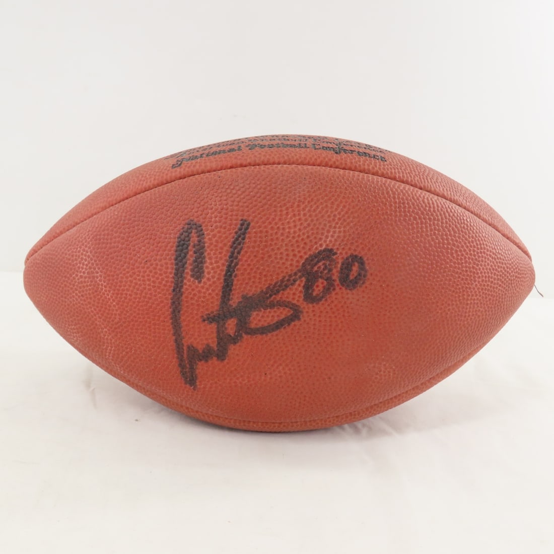 Cris Carter MN Vikings HOF'er Signed Football - 2
