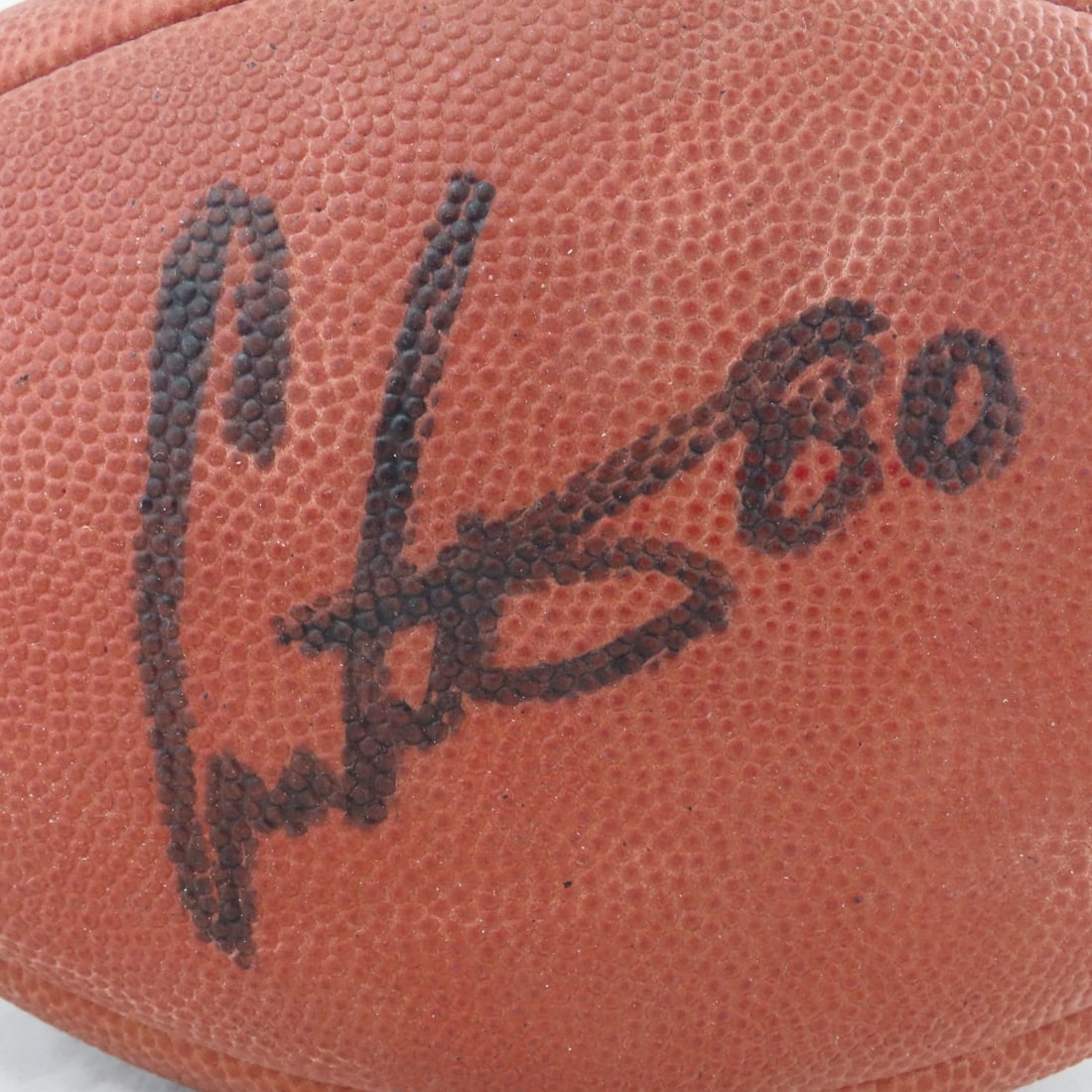 Cris Carter MN Vikings HOF'er Signed Football - 3