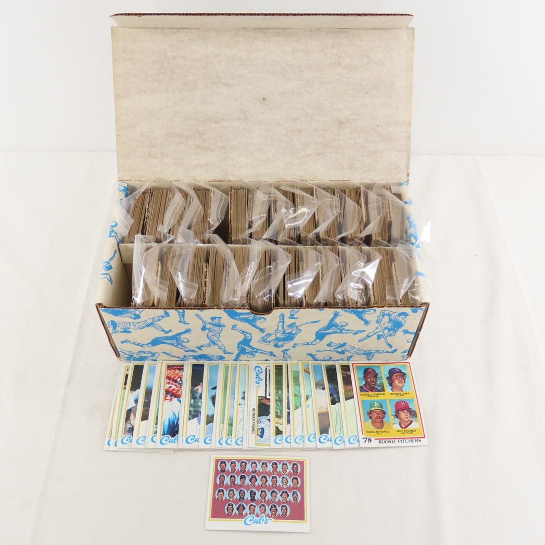 25 Team Sets -1978 Topps Baseball Cards-no Brewers: 25 Team Sets -1978 Topps Baseball Cards-no Brewers - in Mint condition. LOT SIZE: 12x6x5" 3.5 LBS All information and photos, which are part of the description, are intended to be as accurate as