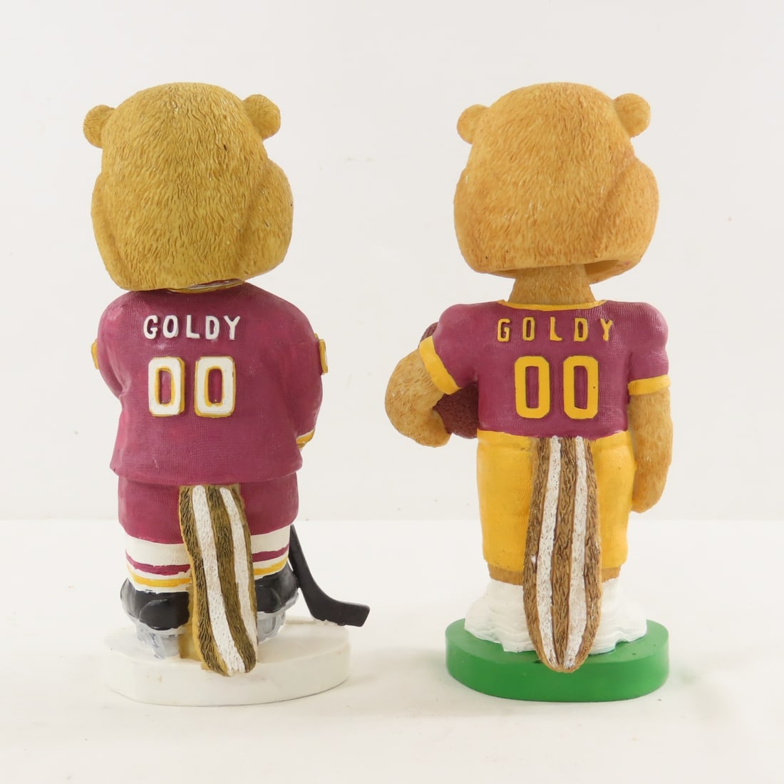 5 U of MN Gold Gopher Goldy Bobble Heads - 10