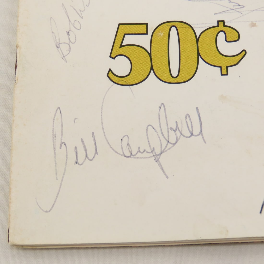 1975 MN Twins Program- 15 autographs - 4