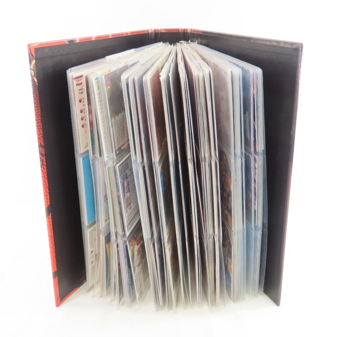 Mixed Sports Cards in Binder Pages & Loose - 2