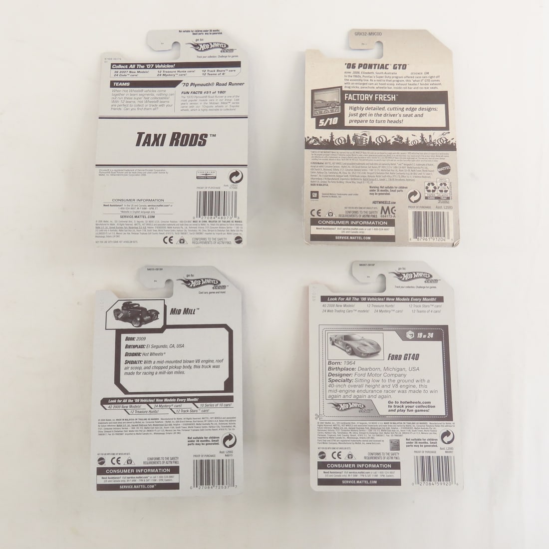 23 Assorted Hot Wheels NOC - 7