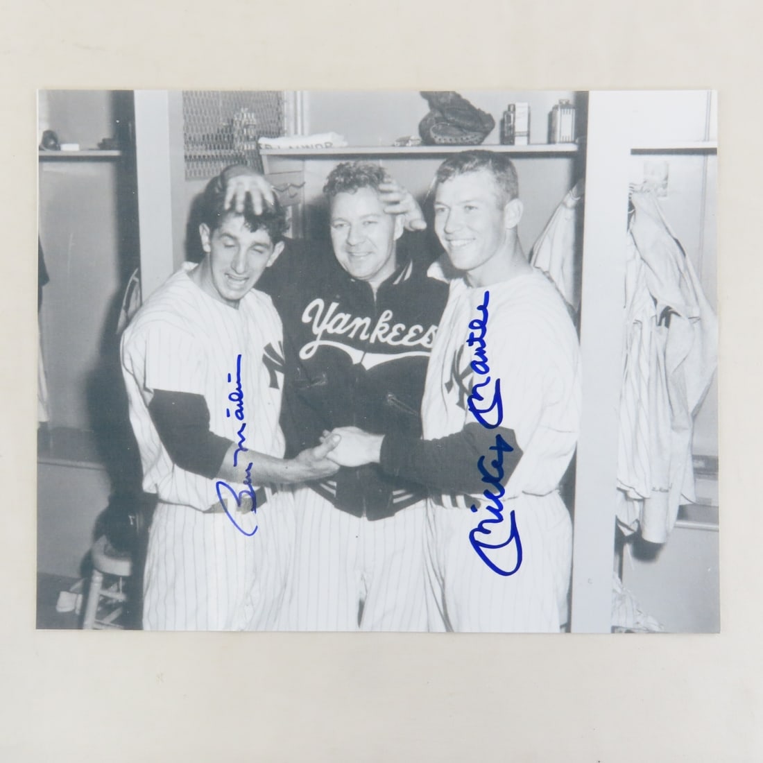 3 Autographed Baseball Photos & Twins Press Proof - 2