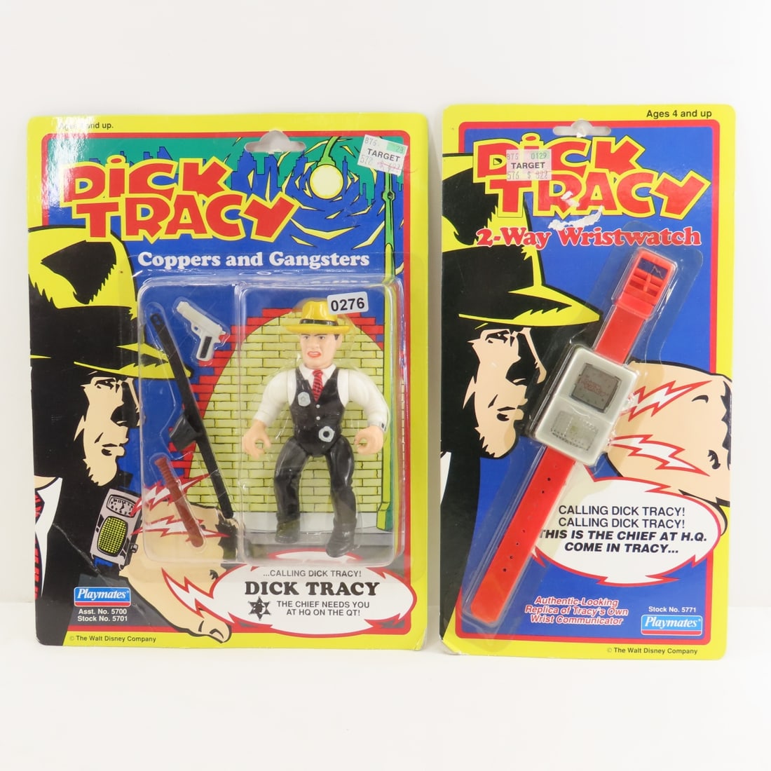 1990's ERTL & Playmates Dick Tracy Toys in Package - 2